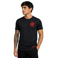 Camisa Flamengo Masculina Preta CRF em TPU Coimbra 34073