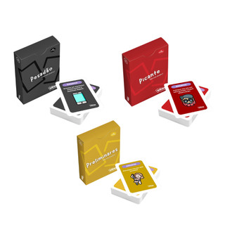 Kit Jogo de Cartas Para Casais Preliminares Picante Pesadão Vrau Jogos