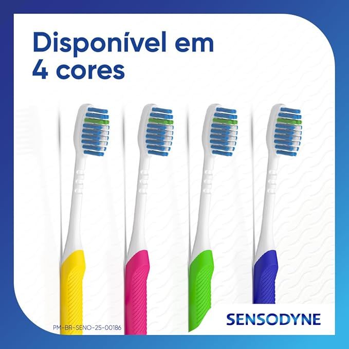 Sensodyne Escova De Dente Com Cerdas Macias Multiproteção Para Dentes Sensíveis Cores Sortidas · foto 2