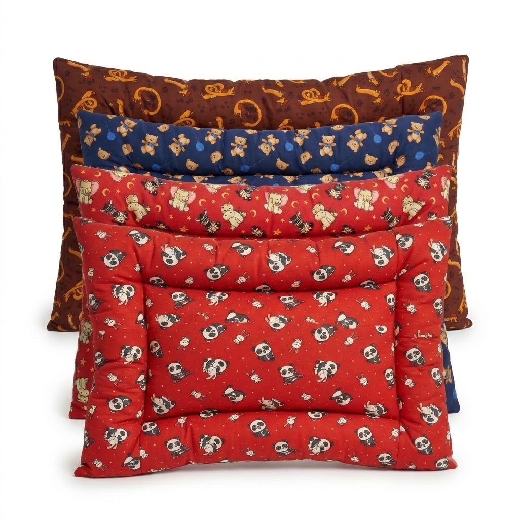 Colchonete Pet Colchão Pra Cachorro Cama Caminha Para Cães e Gatos Poliéster Lavável Resistente
