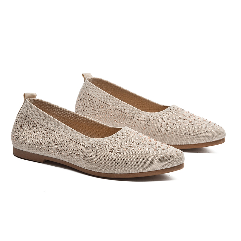 Mocassim Feminino Bico Fino Elegante Confortável Sapato Casual Feminino Leve e Macio para Trabalho e Dia a Dia