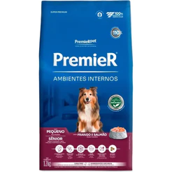 Ração Premier Ambientes Internos Raças Pequenas Sênior 12 kg