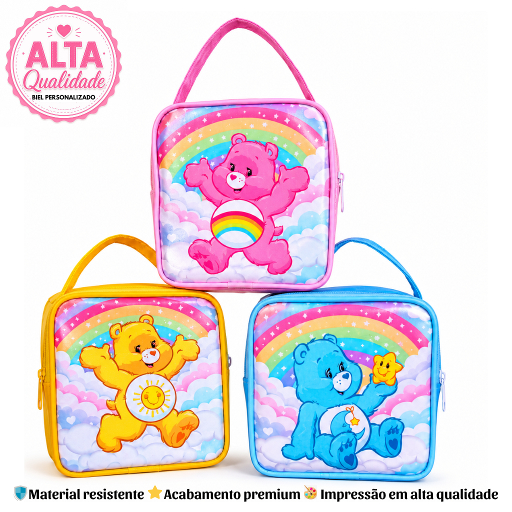 kit5/25 Bolsinha Ursinhos Carinhosos Lembrancinha Festa Infantil Aniversário personalizada Lancheir.