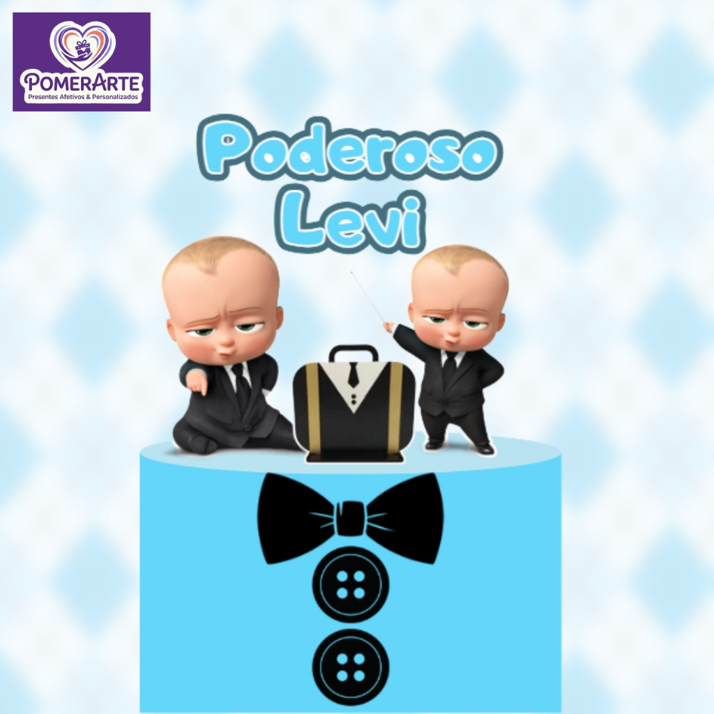 Topo de Bolo poderoso chefinho Personalizado Cake Topper poderoso chefinho Aniversário com Nome