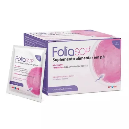 Suplemento Alimentar Folia Sop 4g com 30 sachês