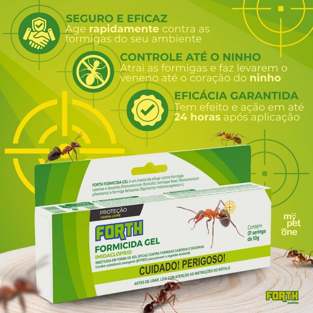 Kit 2 Forth em Gel para Formigas - 10 g — imagem 2 de 2