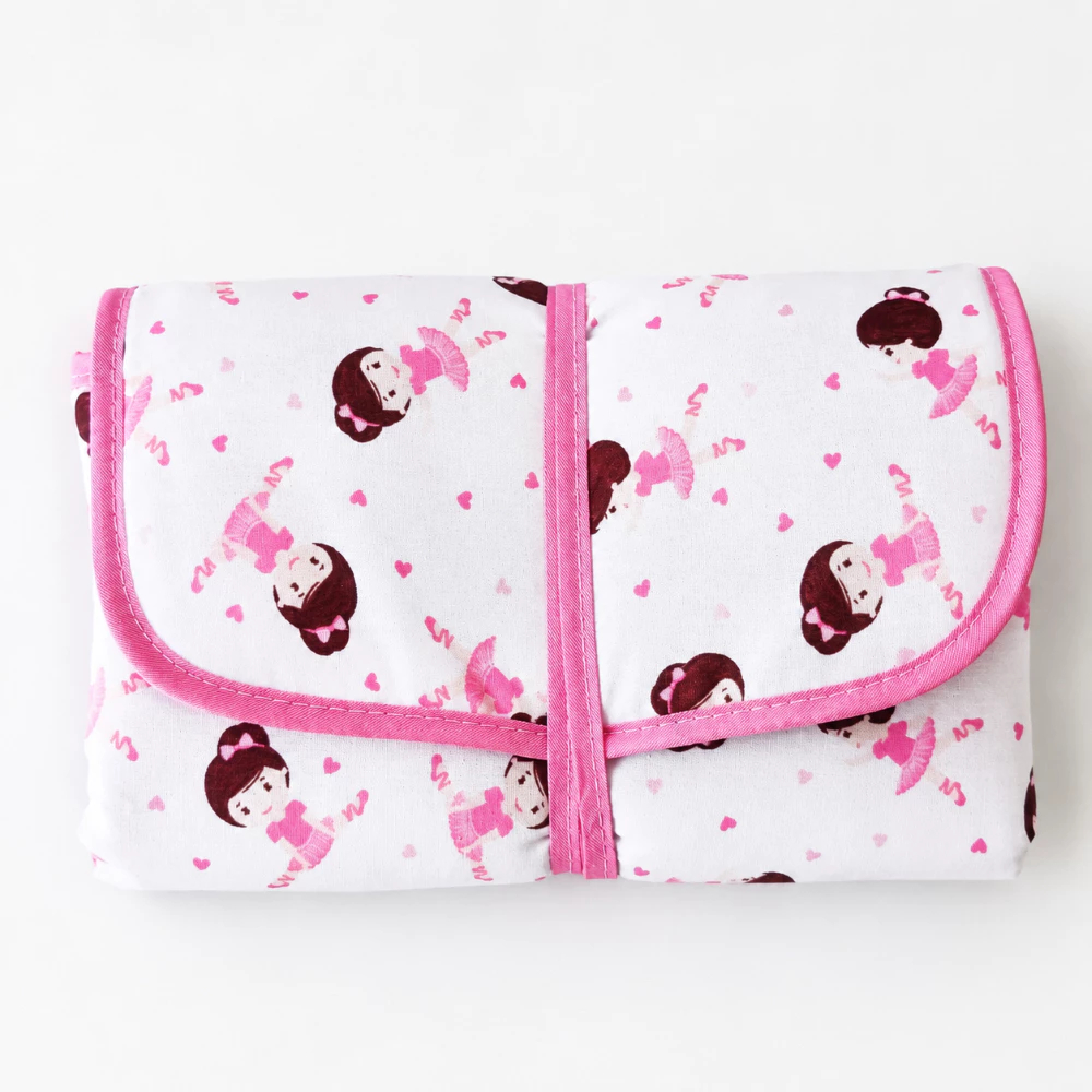 Trocador Portátil Bebê 100% Algodão Bolsa de Viagem Comoda Impermeável