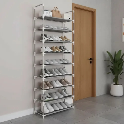 Sapateira Para Calçados 9 Andar Para 27 Pares De Sapatos Organizador Desmontável
