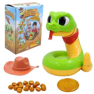 Jogo Tesouro da Serpente Brinquedo Interativo de Reflexo Multiplayer para Crianças