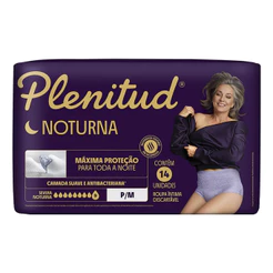 Roupa Íntima Descartável Plenitud Noturna Incontinência Severa P/M