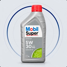 Óleo Mobil Super 5W30 API SQ Sintético 1L Motor Carro Flex Gasolina Etanol