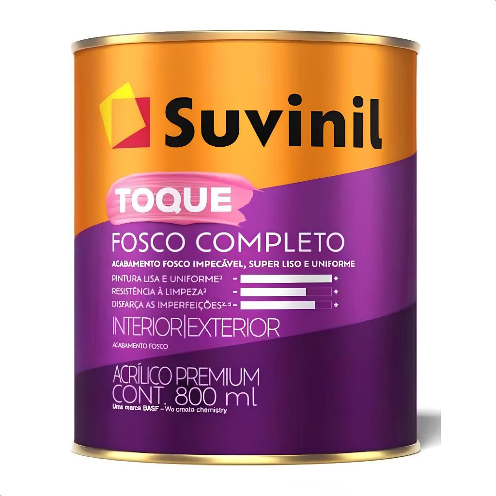 Tinta Parede Suvinil Fosco Lavável 0,800ml Cores