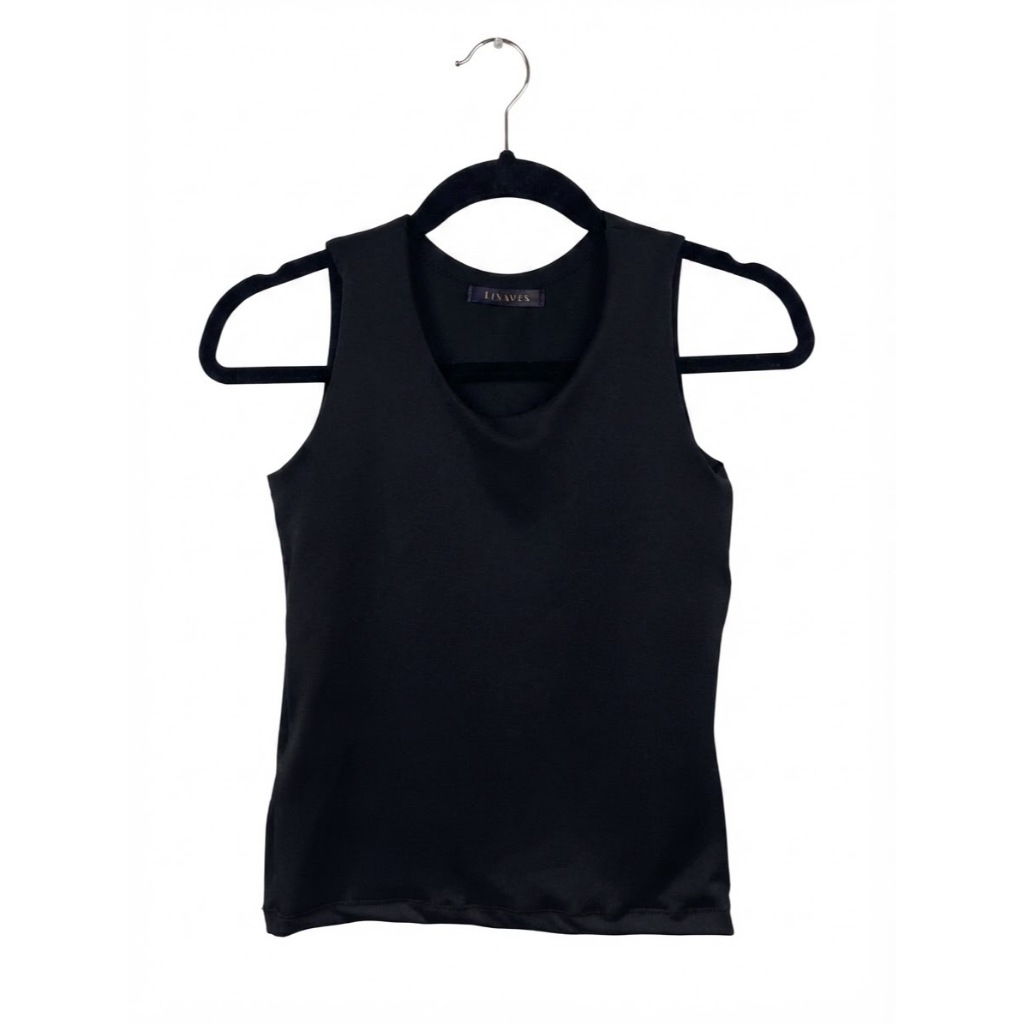 Blusa Blusinha Feminina Regata  Suplex Duplo Forro Blogueira Premium Tendencia