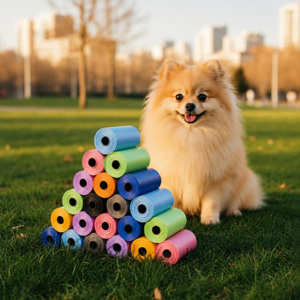 300 Saquinhos Cata-Coco Biodegradáveis para Cachorro – Refil Pet em Rolos