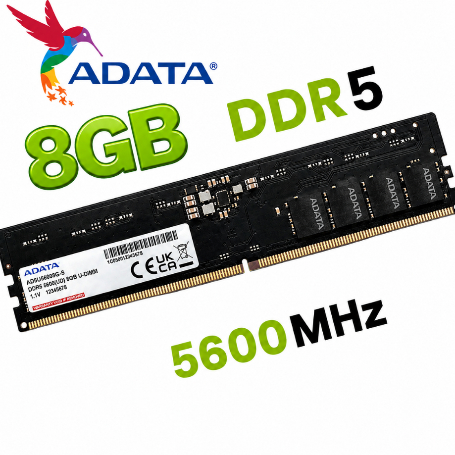 Memória RAM 8GB DDR5 5600MHZ /ADATA/Sk Hynix/Zilia/Samsung para Desktop PC GAMER