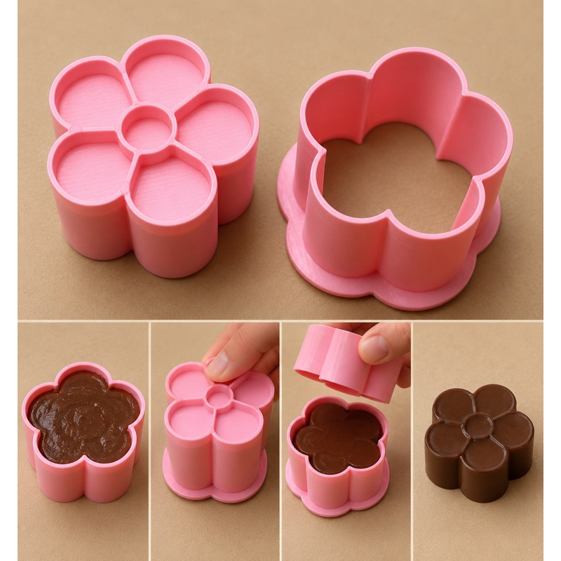 Ejetor de Brigadeiro em Formato de Flor