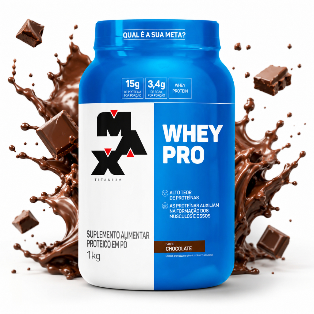 Whey Protein 1kg Whey Pro Max Titanium