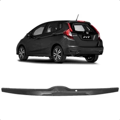 Friso Moldura Régua Tampa Traseira Honda Fit 2014 2015 2016 2017 2018 2019 2020 2021 Não acompanha emblema / Sem furo