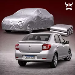 Capa Para Carro Renault Logan Com ou Sem Forro 100% Impermeável Sedan - Proteção UV