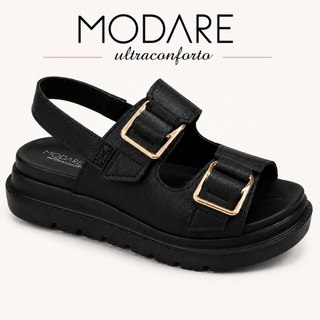 Modare Ultra Conforto Papete Feminina Sandália Ortopédica Confortável Original