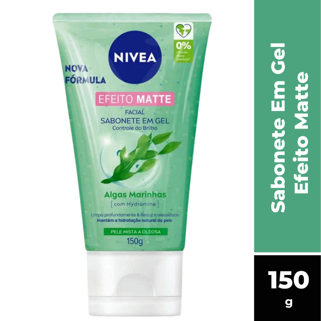 Sabonete Em Gel Controle De Brilho Efeito Matte 150ml Nivea