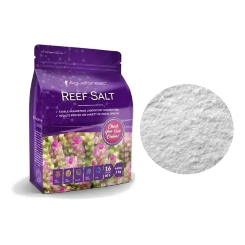 Reef Salt Aquaforest 2kg Sal Para Aquário Marinho
