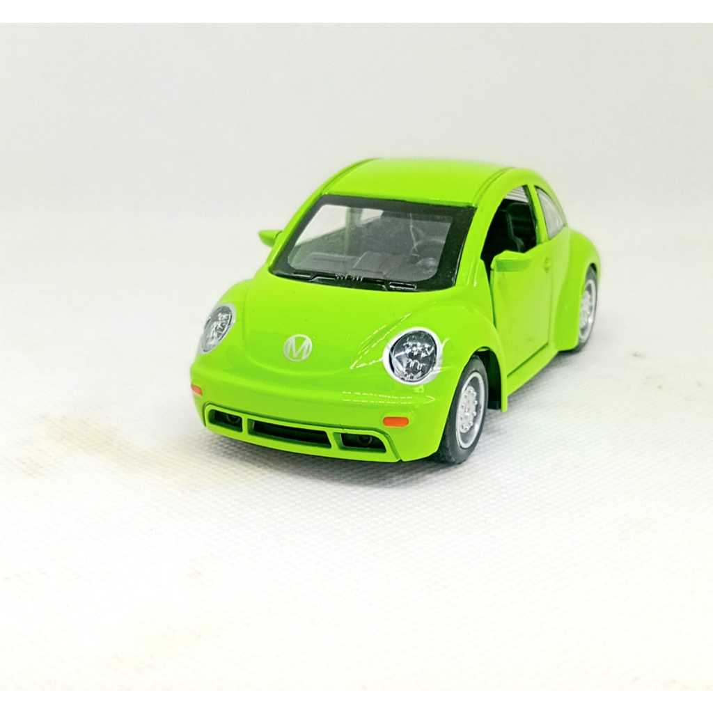 Miniatura Volkswagem New Beetle 1:36 metal Diecast colecionável