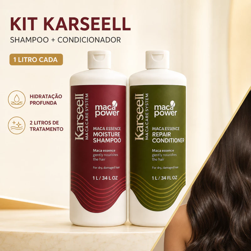 Hidratação Profunda: Shampoo e Condicionador 💧