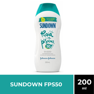 Protetor Solar Sundown FPS50 Praia e Piscina 200ml