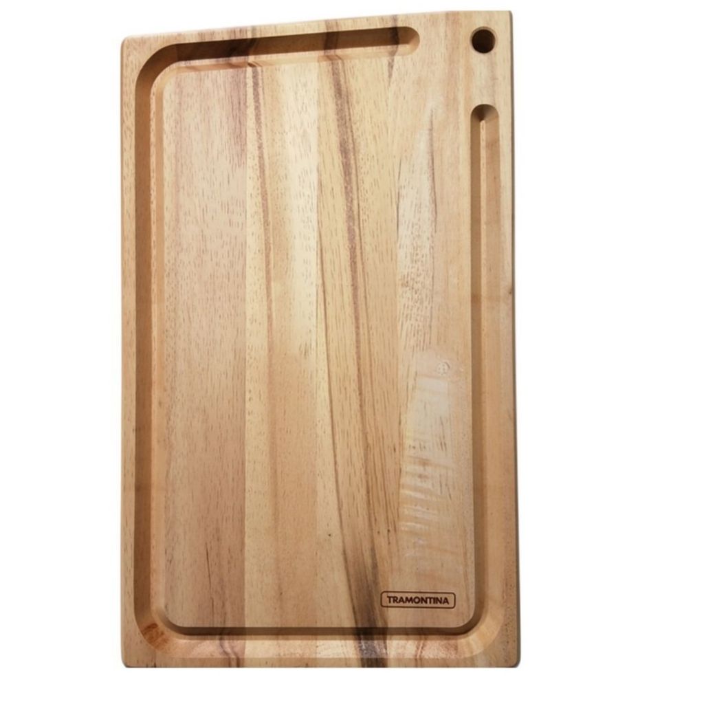 Tabua de Carne Madeira Rustica 33x20cm Tabua de Corte Tramontina
