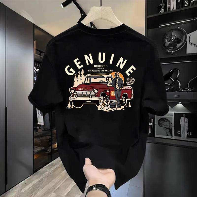 Camiseta Oversized Unissex 100% Algodão, Estampa Streetwear Moderna, Casual para Dia a Dia Respirável C1079