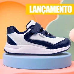 Tenis Infantil Menino Masculino Escolar Sapato Infantil Club Happy