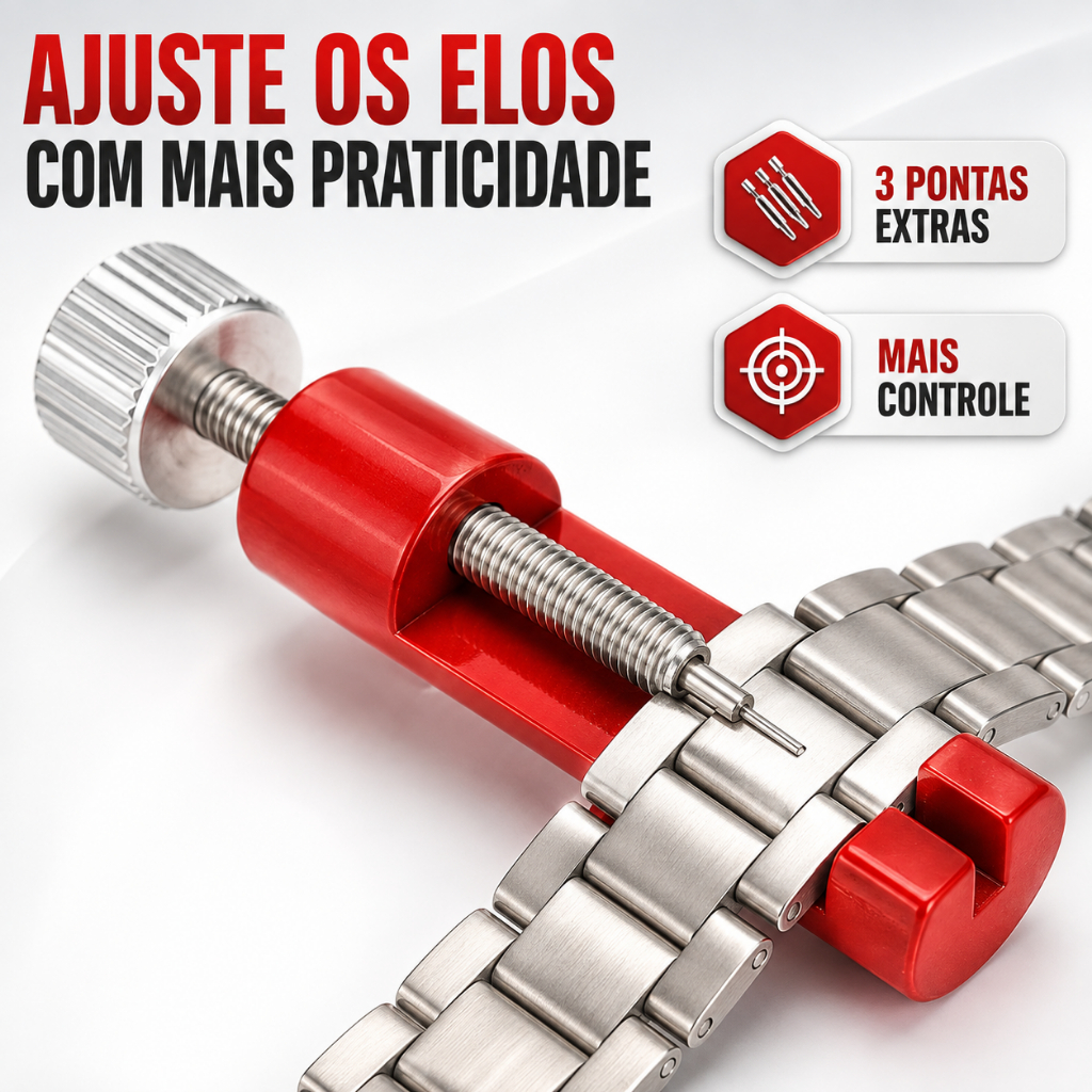 Ferramenta metálica de ajuste do comprimento da Pulseira de relógio