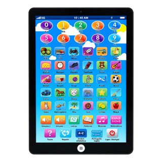 Tablet Infantil Interativo Educativo Alfabeto Números Musicas