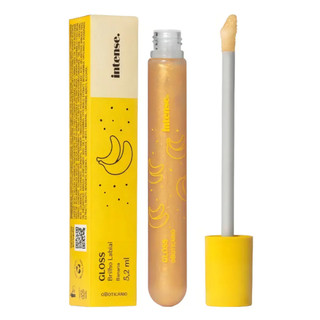 Brilho Para Lábios Hidratante Banana 5,2ml - Efeito Espelhado