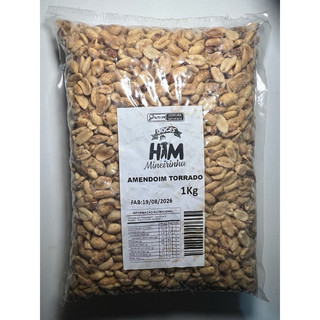 amendoim torrado sem casca e natural 1kg