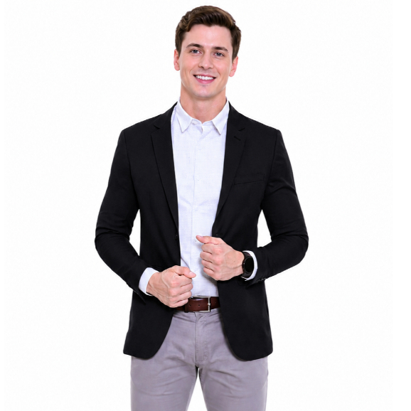 Blazer Italiano Slim Masculino - Versátil e Confortável