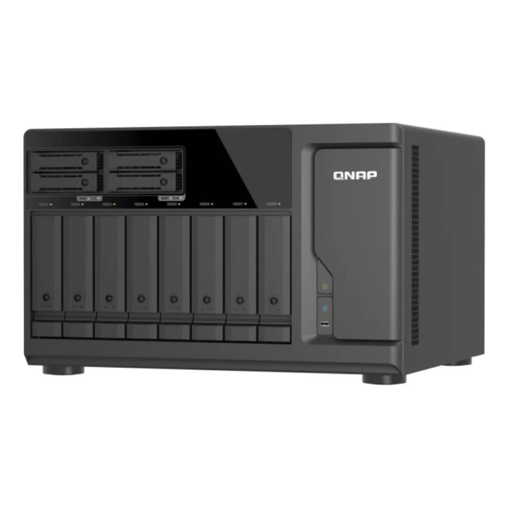 Storage NAS QNAP TVS-h1277AX-R5-16G-U AMD Ryzen 5 7000 16GB DDR5 12 Baias S/ HD