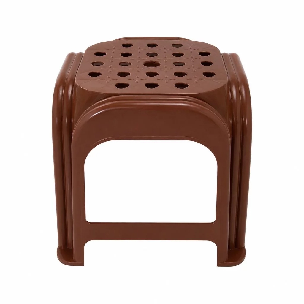 Banquinho Infantil até 60kg | Plástico Reforçado | Creche Escola | Banco de Plástico — imagem 2 de 2