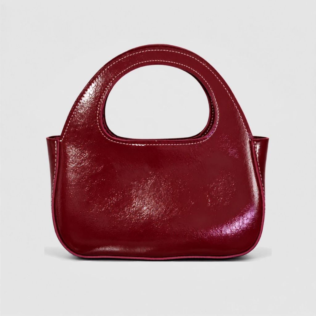 Bolsa Feminina Verniz de Mão Elegante para Festa Casamento e Formatura