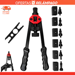 Alicate Rebitador Manual de Rosca M3 a M10 Profissional ZBROTHERS Alta Qualidade Premium