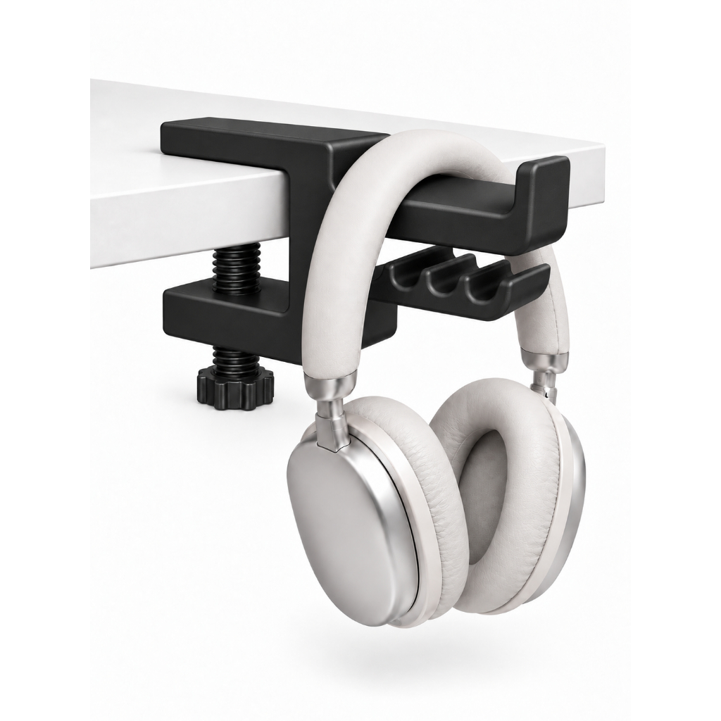 Gancho Suporte Fone Headset De Mesa Gamer