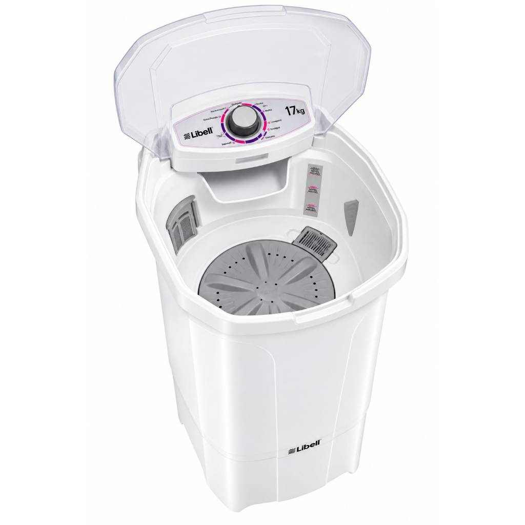 Lavadora Tanquinho Semi Automática libell 17kg - Branco 127V