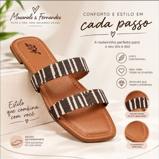 SANDÁLIA FEMININA RASTEIRINHA – CONFORTO E ESTILO PARA TODOS OS DIAS