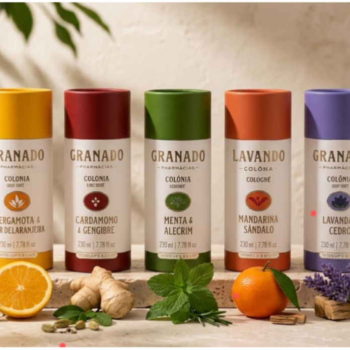 Colônia Granado 230ml - Revigorante e Vibrante