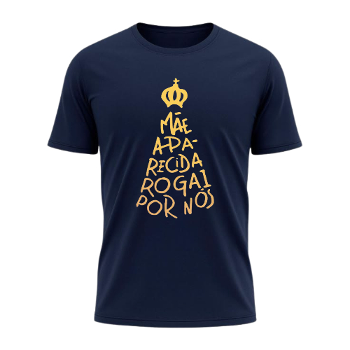Camiseta Nossa Senhora De Aparecida Unissex Camiseta Nossa senhora Feminina Camisa Nossa senhora masculina 100% Algodão