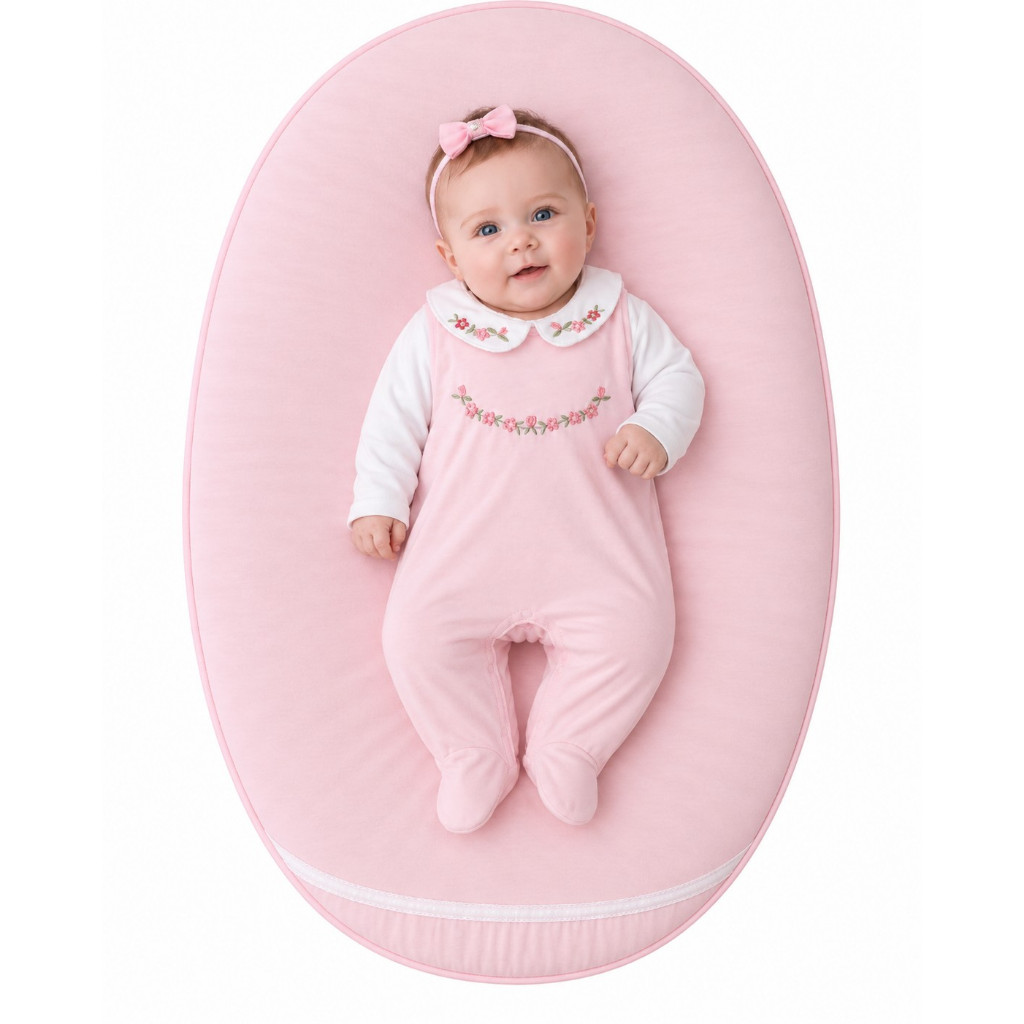 Saída Maternidade Menina Bela 05 peças Roupas de Bebê