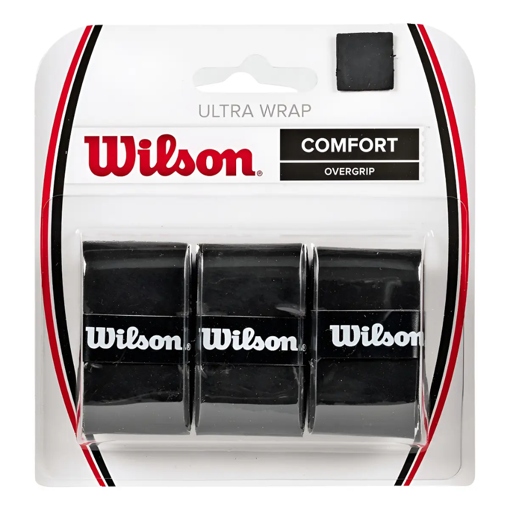 Overgrip Wilson Comfort Pro Pack 3 Unidades Overgrip Ultra Wrap Para Raquetes