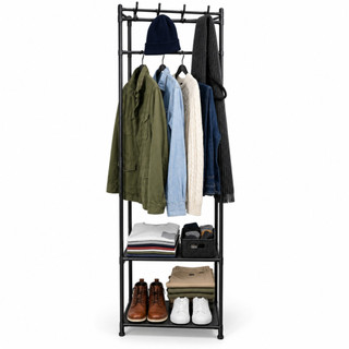 Armario Organizador Arara Roupa Closet Aberto Cabideiro - Castela