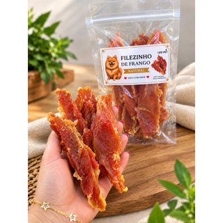 Petisco natural filé de frango sassami natural mastigáveis petisco para cachorro cães mordedor